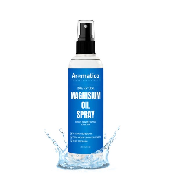 Magnesium Oil Spray. Extra Strength, Quick Absorbing Topical Magnesium supplement from Ancient Zechstein Seabed. Relieves Muscles & Joints, Promotes Better Sleep - 200ml