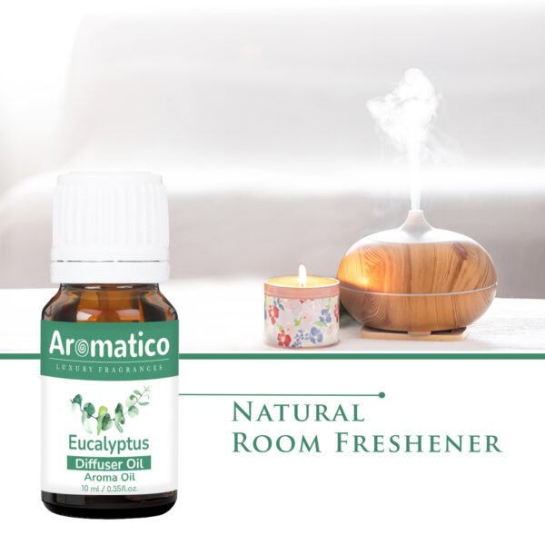 Eucalyptus Diffuser Oil For Humidifier | Aroma Oil For Home Fragrance | Electric Diffuser Oil Fragrance for Aromatherapy | 10ML - Image 5
