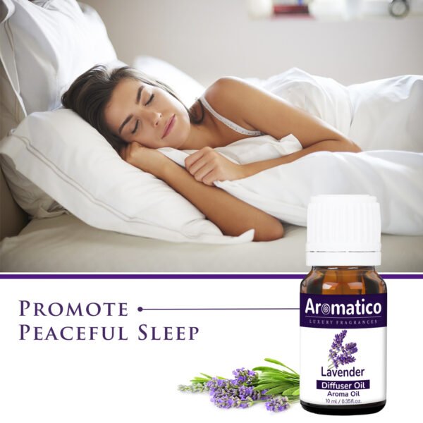 Lavender Diffuser Oil for Long-Lasting Aroma. Premium Home Fragrance Oil for Aromatherapy, Meditation & Concentration - Versatile Use in Diffusers, Air Fresheners - 10ml - Image 4