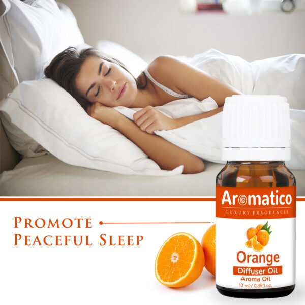 Orange Diffuser Oil for Long-Lasting - Premium Home Fragrance Oil for Aromatherapy, Meditation & Concentration - Versatile Use in Diffusers, Air Fresheners - 10ml - Image 4