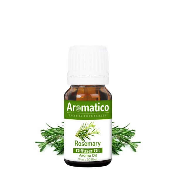 Rosemary Diffuser Oil for Home, Office | Long-Lasting Aroma Fragrance Oil | Natural Pure Therapeutic Grade | 10ML